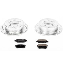 Cargar imagen en el visor de la galería, Power Stop 04-06 Mitsubishi Lancer Rear Z23 Evolution Sport Brake Kit