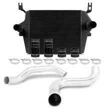 Cargar imagen en el visor de la galería, Mishimoto 99-03 Ford 7.3L Powerstroke PSD Black Intercooler Kit w/ Polished Pipes