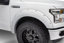 Cargar imagen en el visor de la galería, Bushwacker 16-17 Ford F-150 Styleside Pocket Style Flares 4pc 78.9/67.1/97.6in Bed - Oxford White