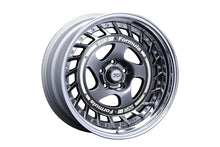 Cargar imagen en el visor de la galería, SSR Formula Aero Spoke 16x7.5 4x100 +19 Titan Silver w/ Brushed Red Aero Plate