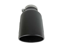 Cargar imagen en el visor de la galería, aFe Power Universal 5in Inlet 8in Outet MACH Force-XP Clamp-On Exhaust Tip - Black