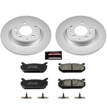 Cargar imagen en el visor de la galería, Power Stop 98-02 Mazda 626 Rear Z17 Evolution Geomet Coated Brake Kit