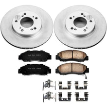 Cargar imagen en el visor de la galería, Power Stop 97-01 Acura Integra Front Z17 Evolution Geomet Coated Brake Kit