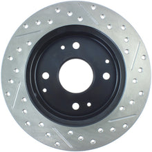 Cargar imagen en el visor de la galería, StopTech Slotted &amp; Drilled Sport Brake Rotor