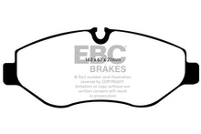 Cargar imagen en el visor de la galería, EBC 07+ Dodge Sprinter 2500 Ultimax2 Front Brake Pads