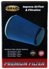 Load image into Gallery viewer, Airaid Universal Air Filter - Cone 4 x 6 x 4 5/8 x 6 w/ Short Flange