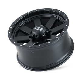 ION Type 134 20x9 / 8x165.1 BP / 18mm Offset / 130.8mm Hub Matte Black/Black Beadlock Wheel