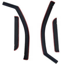 Load image into Gallery viewer, Westin 2007-2014 Chevy Silverado 2500/3500 Extended Cab In-Channel Wind Deflector 4pc - Smoke