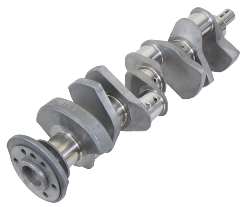 Eagle SBC 2Pc 1/4in Keyway 3.750in Stroke Big Block Snout Forged 4340 Steel Crankshaft