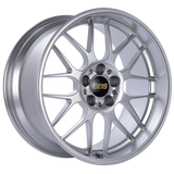 BBS RG-R 19x9.5 5x120 ET35 Diamond Silver Wheel -82mm PFS/Clip Required