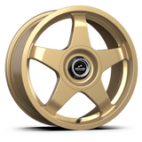 fifteen52 Chicane 18x8.5 5x112/5x120 35mm ET 73.1mm Center Bore Gloss Gold Wheel