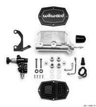 Cargar imagen en el visor de la galería, Wilwood Compact Tandem M/C - 7/8in Bore - w/Bracket and Valve (Pushrod) - Ball Burnished