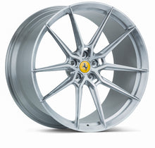 Cargar imagen en el visor de la galería, Vossen x Novitec NF9 21x12in - 5x114.3 BP - ET30 - Brushed Gloss Clear Ferrari 488 / F8 Rear Wheel