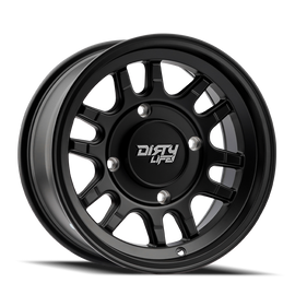 Dirty Life 9310s Canyon Sport SXS 15x7 / BLANK BP / 13mm Offset / 106.25mm Hub Matte Black Wheel
