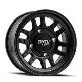 Dirty Life 9310s Canyon Sport SXS 14x7 / BLANK BP / 13mm Offset / 106.25mm Hub Matte Black Wheel