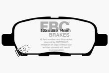 Load image into Gallery viewer, EBC 03-05 Infiniti FX35 3.5 Greenstuff Rear Brake Pads