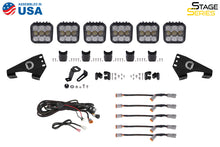 Cargar imagen en el visor de la galería, Diode Dynamics Stage Series Roof Bracket Kit for 2020-Present Polaris RZR