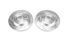 Cargar imagen en el visor de la galería, Power Stop 17-19 Hyundai Ioniq Front Evolution Drilled &amp; Slotted Rotors - Pair