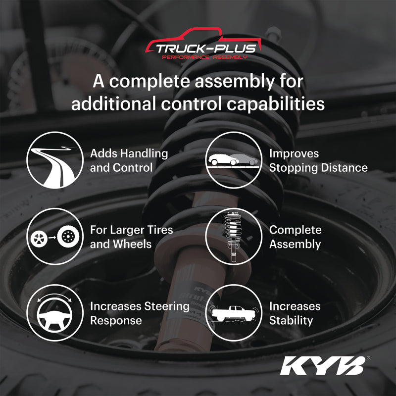 KYB 03-09 Toyota 4-Runner (2WD & 4WD) Front Right Truck-Plus Shock Absorber