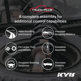 KYB 03-09 Toyota 4-Runner (2WD & 4WD) Front Right Truck-Plus Shock Absorber