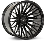 Vossen VFX-04 24x10 - 6x135 - ET25 - Deep - 87.1 - Gloss Black Wheel