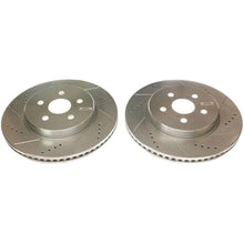 Cargar imagen en el visor de la galería, Power Stop 19-20 Toyota Corolla Front Evolution Drilled &amp; Slotted Rotors - Pair