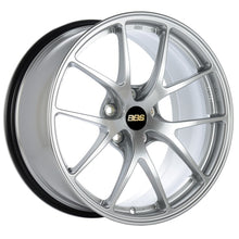 Cargar imagen en el visor de la galería, BBS RI-A 18x9.5 5x114.3 ET22 Diamond Silver Wheel -82mm PFS/Clip Required