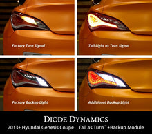 Cargar imagen en el visor de la galería, Diode Dynamics 13-16 Hyundai Genesis Coupe Tail as Turn +Backup Module (USDM) Stage 2