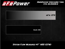 Cargar imagen en el visor de la galería, aFe BladeRunner 2.5-3in Hot Side Charge Pipe Black 20-21 BMW Z4 M40i (G29) L6-3.0L (t) B58