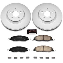 Cargar imagen en el visor de la galería, Power Stop 11-14 Ford Mustang Front Z17 Evolution Geomet Coated Brake Kit