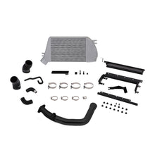 Cargar imagen en el visor de la galería, Mishimoto 2015 Subaru WRX Top-Mount Intercooler Kit - Polished Cooler &amp; Black Pipes