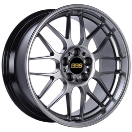BBS RG-R 19x9 5x120 ET20 Diamond Black Wheel -82mm PFS/Clip Required