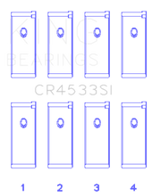 Cargar imagen en el visor de la galería, King Engine Bearings Nissan QR25DE DOHC 16 Valves (Size +0.25) Rod Bearing Set