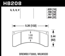 Load image into Gallery viewer, Hawk NASCAR DTC-60 Brake Pads - Front