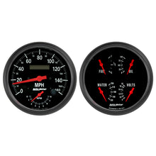 Cargar imagen en el visor de la galería, Autometer Z-Series Quad &amp; Tach/Speedo 5in. - 2 Pc.