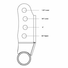 Cargar imagen en el visor de la galería, Ridetech 2015+ Ford F-150 2WD/4WD Adjustable Rear Shackles