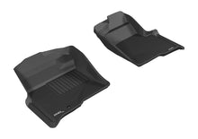 Cargar imagen en el visor de la galería, 3D MAXpider 2009-2010 Ford F-150 Regular/Supercab/Supercrew Kagu 1st Row Floormat - Black