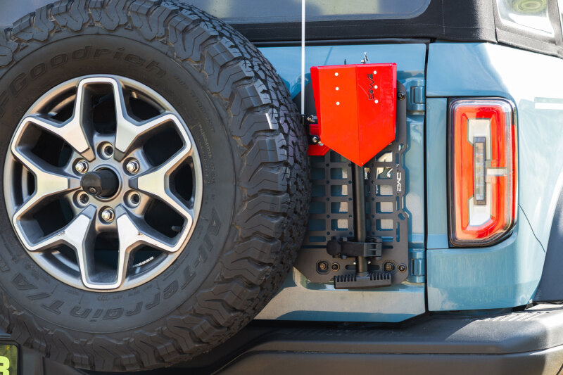 DV8 Offroad 2021-2025 Ford Bronco Tailgate Reinforcement Molle Panel