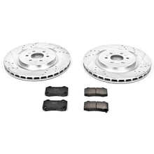 Cargar imagen en el visor de la galería, Power Stop 04-07 Cadillac CTS Rear Z23 Evolution Sport Brake Kit