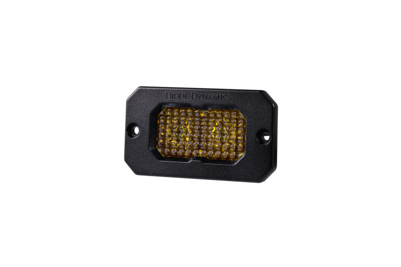 Diode Dynamics Stage Series 2 In LED Pod Pro - Yellow Flood Flush ABL Each