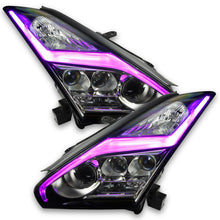 Cargar imagen en el visor de la galería, Oracle 15-21 Nissan GT-R Lightning Bolt Headlight DRL RGB+W w/ Simple Controller