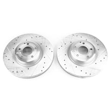 Cargar imagen en el visor de la galería, Power Stop 15-16 Mercedes-Benz SL400 Front Evolution Drilled &amp; Slotted Rotors - Pair