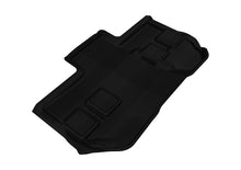 Cargar imagen en el visor de la galería, 3D MAXpider 2011-2014 Chevrolet Suburban Kagu 3rd Row Floormats - Black