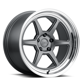 Kansei K14G Roku 18x8.5in / 5x110 BP / 35mm Offset / 73.1mm Bore - Matte Gunmetal