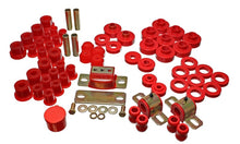 Cargar imagen en el visor de la galería, Energy Suspension 76-79 Jeep CJ/CJ7 Red Hyper-Flex Master Bushing Set