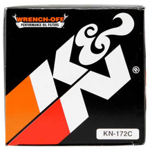 Cargar imagen en el visor de la galería, K&amp;N Oil Filter Powersports Canister Chrome