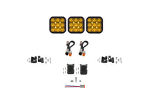 Cargar imagen en el visor de la galería, Diode Dynamics SS5 Pro Universal CrossLink 3-Pod Lightbar - Yellow Driving