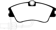 Cargar imagen en el visor de la galería, EBC 00 Volkswagen Eurovan 2.8 (Lucas) with Wear Leads Greenstuff Front Brake Pads