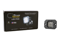 Load image into Gallery viewer, Diode Dynamics Stage Series C1 LED Pod Pro - White Flood Flush WBL Each