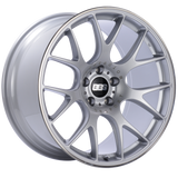 BBS CH-R 20x10.5 5x112 ET25 Brilliant Silver Polished Rim Protector Wheel -82mm PFS/Clip Required